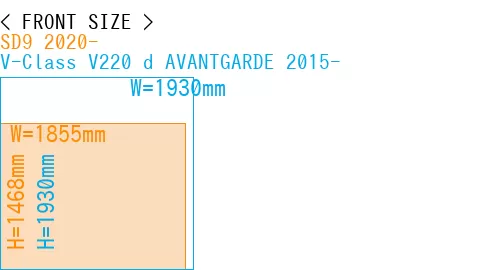 #SD9 2020- + V-Class V220 d AVANTGARDE 2015-